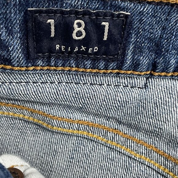 Lucky Brand 181 Jeans Mens 36x30 Relaxed Straight Leg Denim - Picture 4 of 11